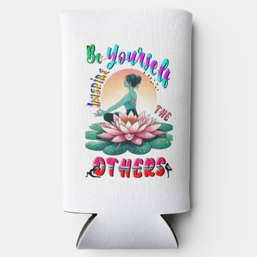 Be Yourself Inspire The Others Seltzer Blikjeskoeler (Voorkant)