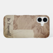 "BE YOURSELF" IPHONE 16 CASE iPhone 16 HOESJE (Achterkant horizontaal)