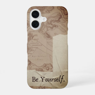 "BE YOURSELF" IPHONE 16 CASE iPhone 16 HOESJE