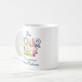 Be yourself koffiemok (Voorkant links)