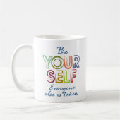 Be yourself koffiemok (Links)