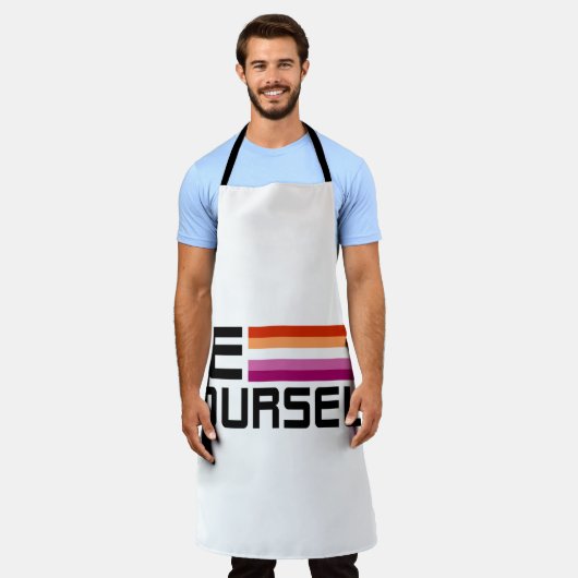 Be Yourself | Lesbian Pride  Schort (Gedragen)