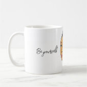 Be yourself, no fear koffiemok (Links)