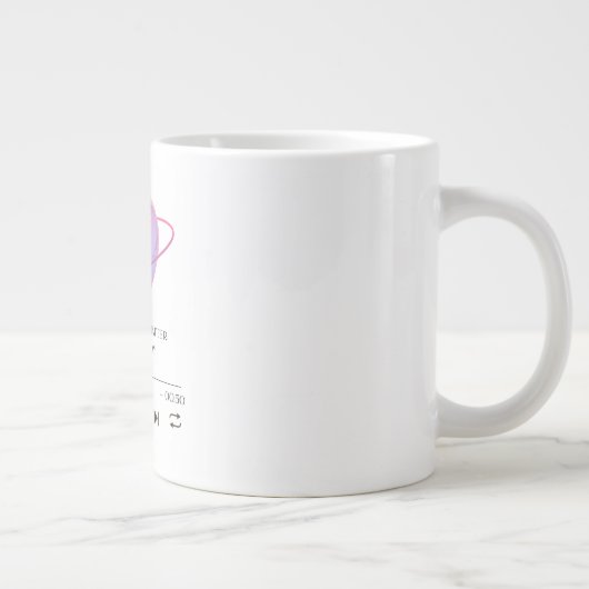 Be Yourself No Matter What They Say - jumbo mug Grote Koffiekop (Rechts)