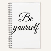 Be yourself notitieboek (Voorkant)