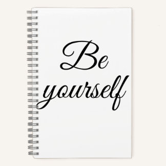 Be yourself notitieboek