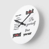 Be yourself ronde klok (Hoek)