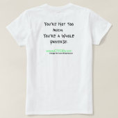 "Be Yourself" T-shirt – Spray Paint serie | CTFOD (Design achterkant)