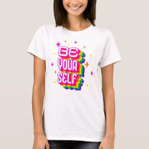 "Be Yourself" T-shirt – Spray Paint serie CTFOD