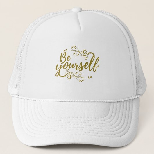Be Yourself T-shirt Trucker Pet (Voorkant)