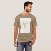Be Yourself VS Monogram Logo T-shirt (Voorkant volledig)