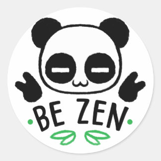 Be Zen Ronde Sticker