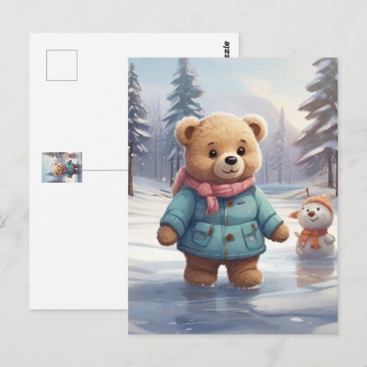 Bea-Beer Briefkaart (Voorkant / Achterkant)