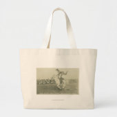 Bea Kirnan truc rijden. Grote Tote Bag (Voorkant)