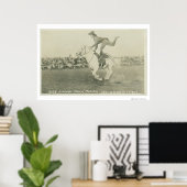 Bea Kirnan truc rijden. Poster (Thuiskantoor)