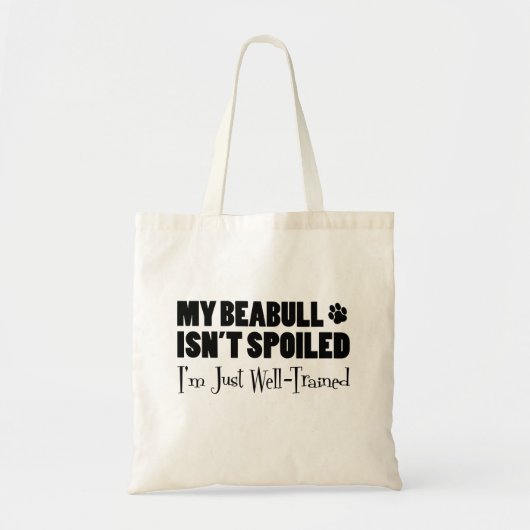 Beabull is niet gespuugd dat ik gewoon goed getrai tote bag (Voorkant)