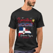Beacatiemodus Dominicaanse Republiek 2023 Vacation T-shirt (Voorkant)