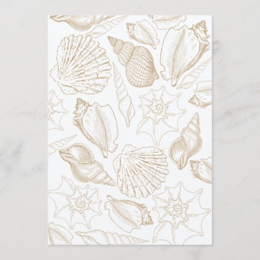 Beach 18th Birthday Party Kaart (Achterkant)