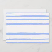 Beach 50 en Fabulous Birthday Photo Invitation Kaart (Achterkant)