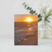 Beach Aankondigingskaart (Staand voorkant)