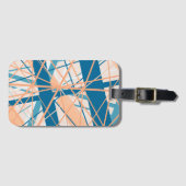 Beach Abstract Stripes Bagagelabel (Voorkant (horizontaal))