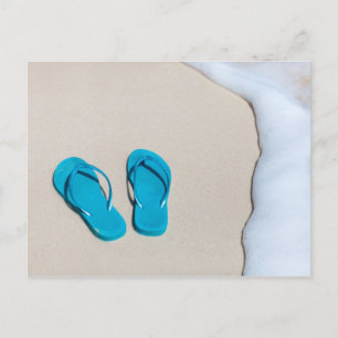 Beach accessoires briefkaart