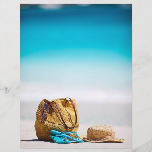 Beach accessoires flyer (Voorkant)