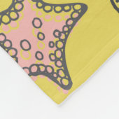 beach accessories. seamless pattern fleece deken (Hoek)