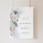 Beach Acrylic Wedding Welcome Sign Coastal Shell Acryl Bord