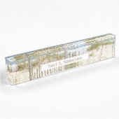 Beach Acrylplaat Naambordje