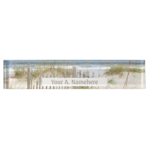 Beach Acrylplaat Naambordje