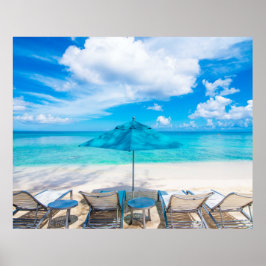 Beach afspelen poster