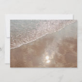 Beach Afstuderen Aankondiging (Achterkant)