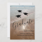 Beach Afstuderen Aankondiging (Voorkant)