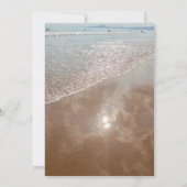 Beach Afstuderen Aankondiging (Achterkant)