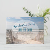 Beach Afstuderen Kaart (Staand voorkant)