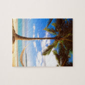 Beach Aitutaki Cookeilanden Legpuzzel (Horizontaal)