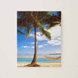 Beach Aitutaki Cookeilanden Legpuzzel
