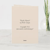 Beach Alpaca-kaart Kaart (Achterkant)