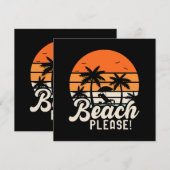 Beach alsjeblieft (Voorkant / Achterkant)