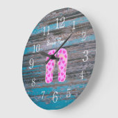 "Beach Alsjeblieft!" De Klok van de muur met Witte (Hoek)