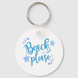 Beach alsjeblieft sleutelhanger