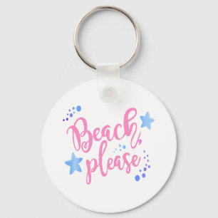Beach alsjeblieft sleutelhanger