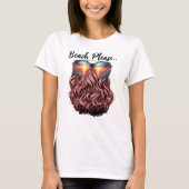 Beach alsjeblieft t-shirt (Voorkant)