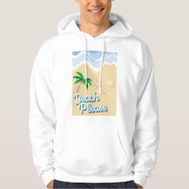 Beach alstublieft hoodie
