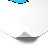 Beach alstublieft poster (Hoek)