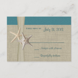 Beach Amore Blauwgroen reactie Kaart