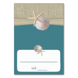 Beach Amore 'Blauwgroen Zitplaatsen Kaart