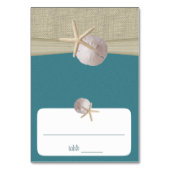 Beach Amore 'Blauwgroen Zitplaatsen Kaart (Voorkant)