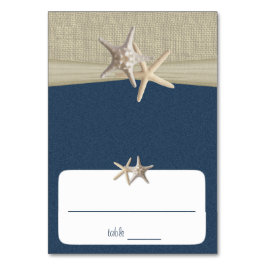 Beach Amore' Blue Seating Kaart